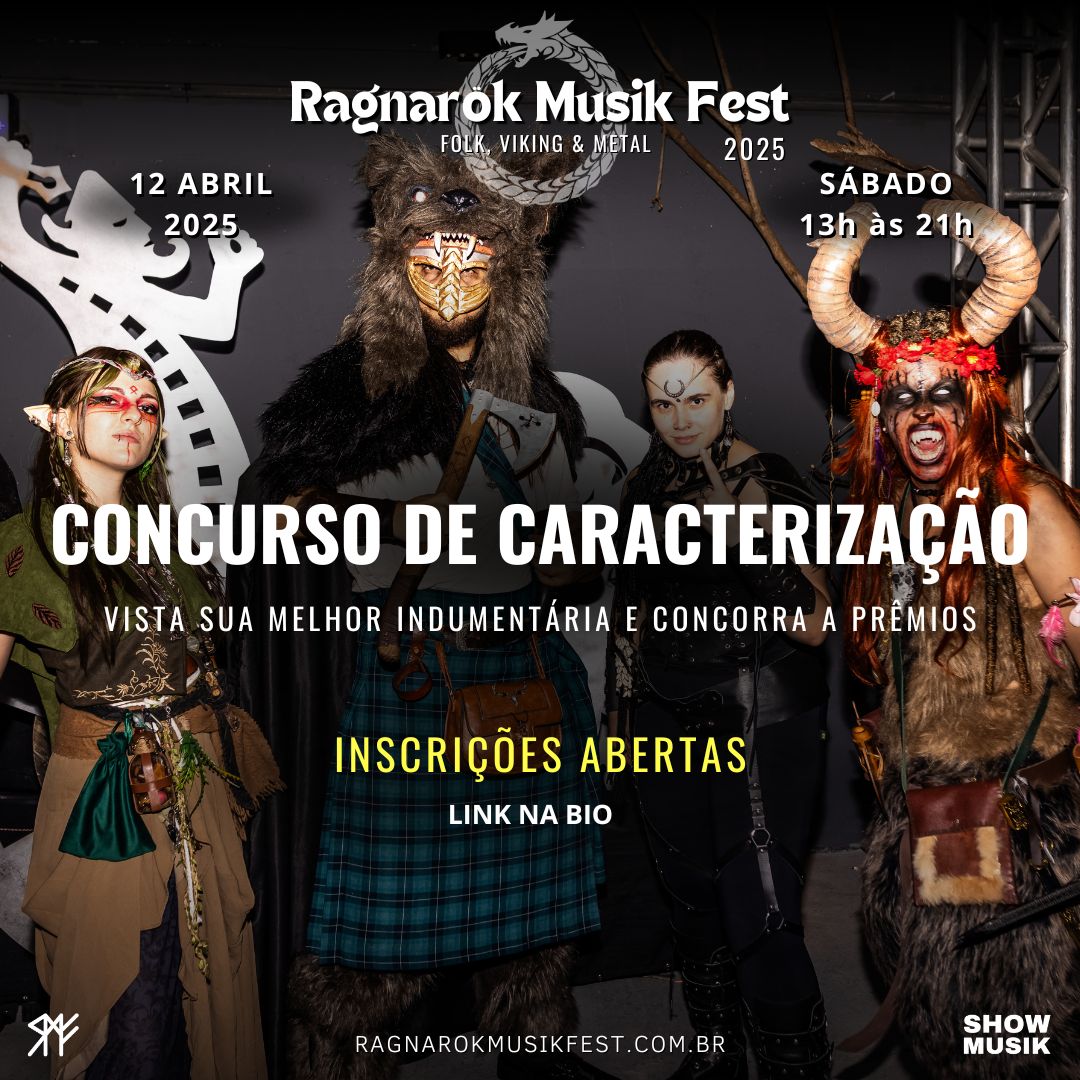 Concurso de Caracterização - Ragnarök Musik Fest