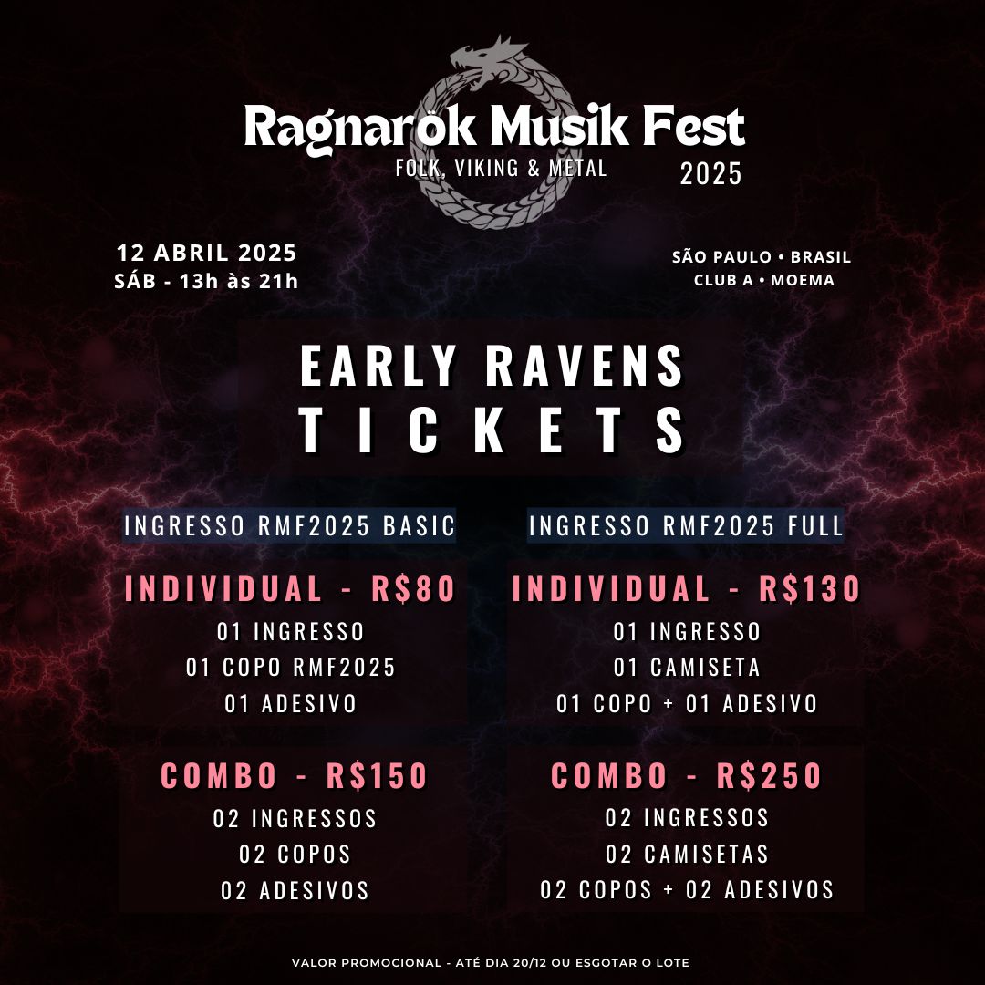 Flyer Ragnarök Musik Fest